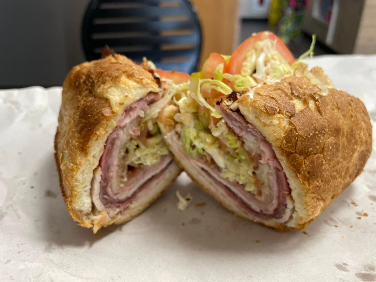 Delicious deli sandwich