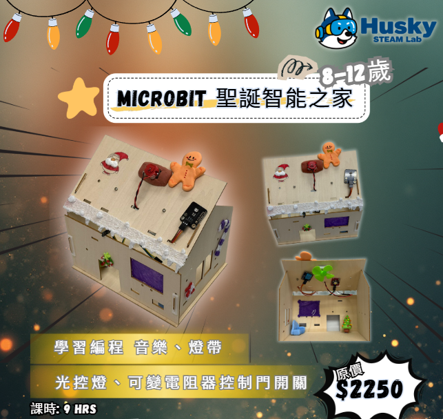 Microbit 聖誕智能之家