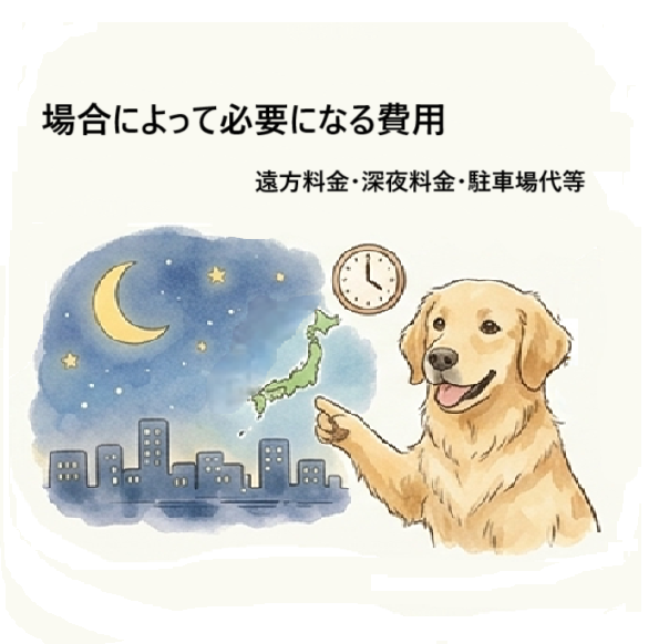 場合によって必要になる費用イメージ