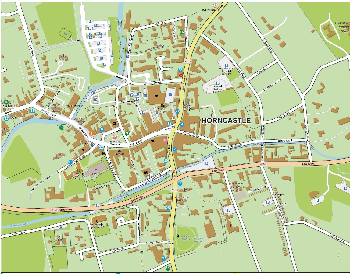 Historic market town Horncastle