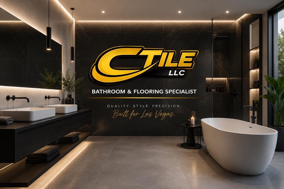 Professional tile installation