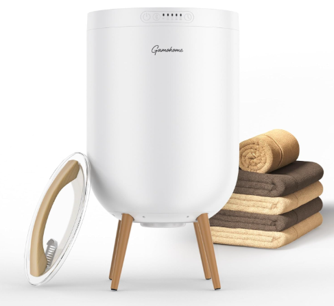 Luxury Towel Warmer Review – Bluetooth Speaker, Ambient Light & Spa-Quality Comfort