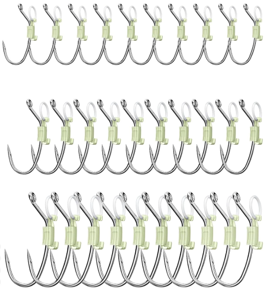 KANAMA Luminous Live Shrimp Hooks