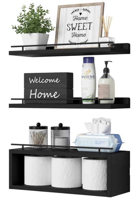 Bathroom Décor Floating Shelves Review – Stylish, Durable, and Functional