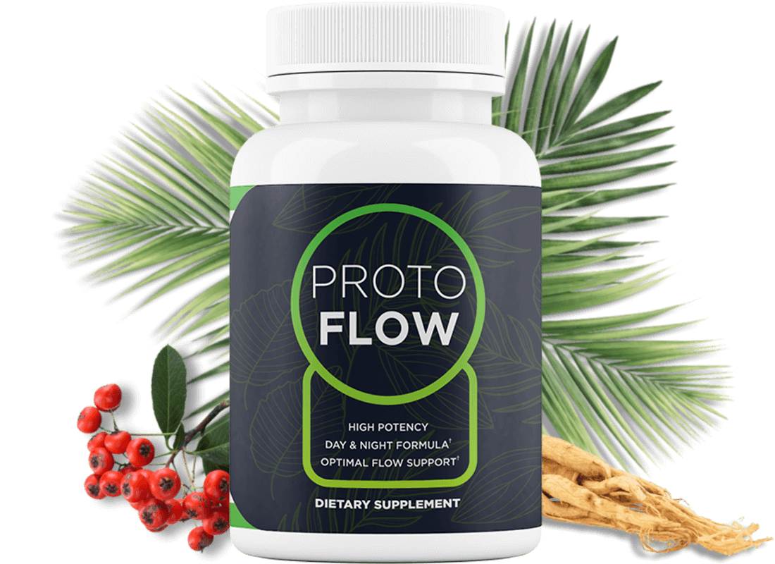 Protoflow natural prostate health supplement bottle