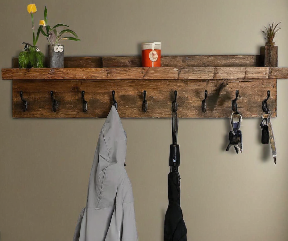 Coat Rack with Shelf Review – USA-Made Solid Wood Entryway Storage with Style