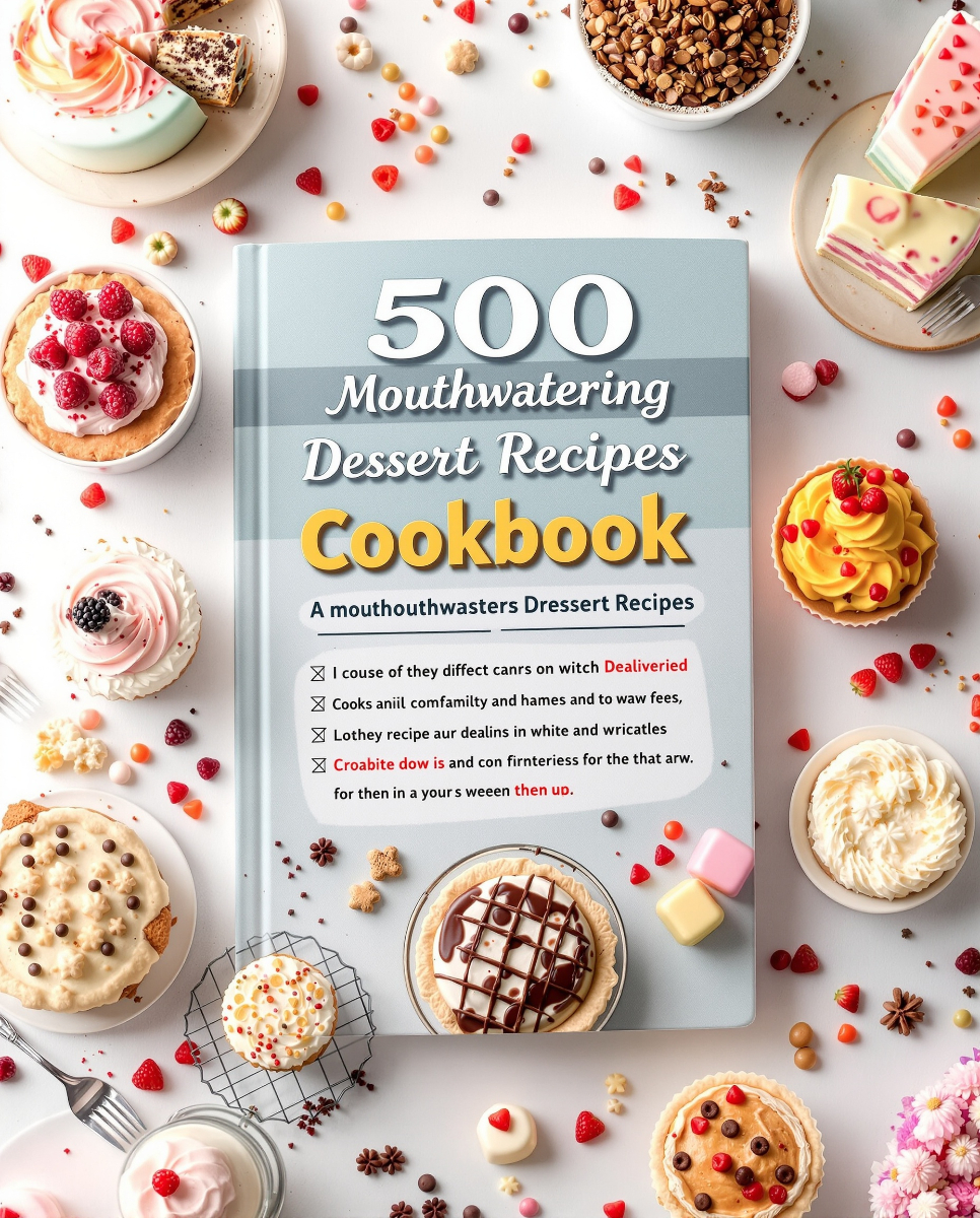 500 Mouthwatering Dessert Recipes