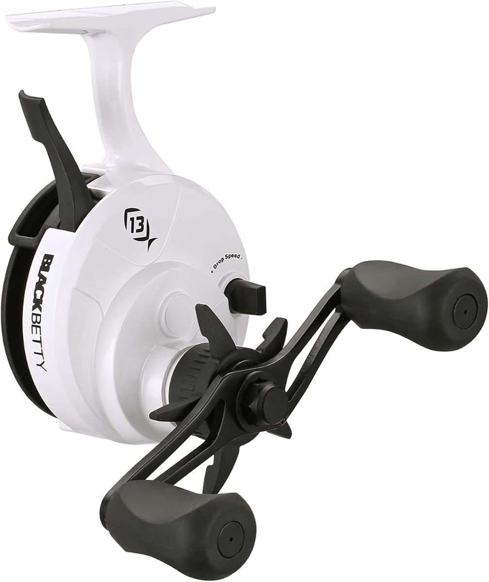 13 Fishing Freefall Ghost Inline Ice Fishing Reels