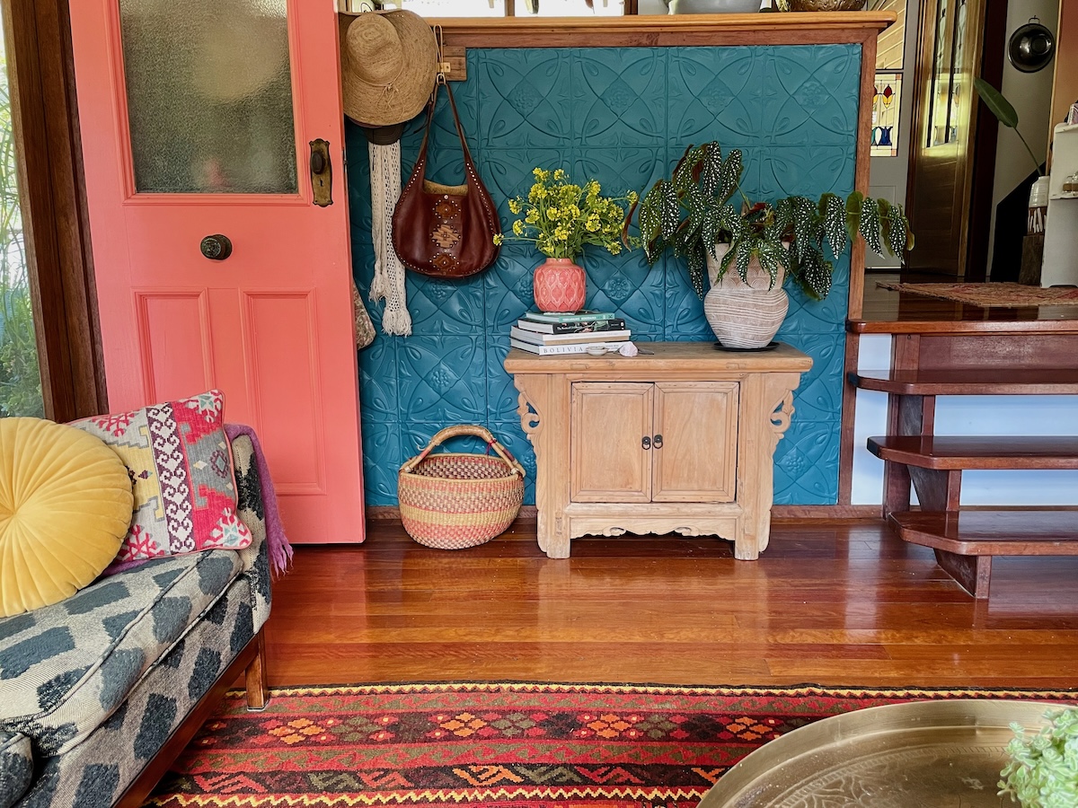 House set among the trees