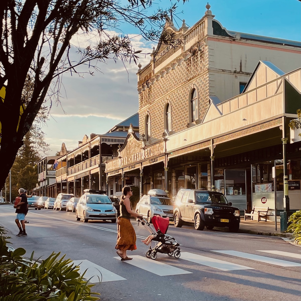 Bellingen town streetscape