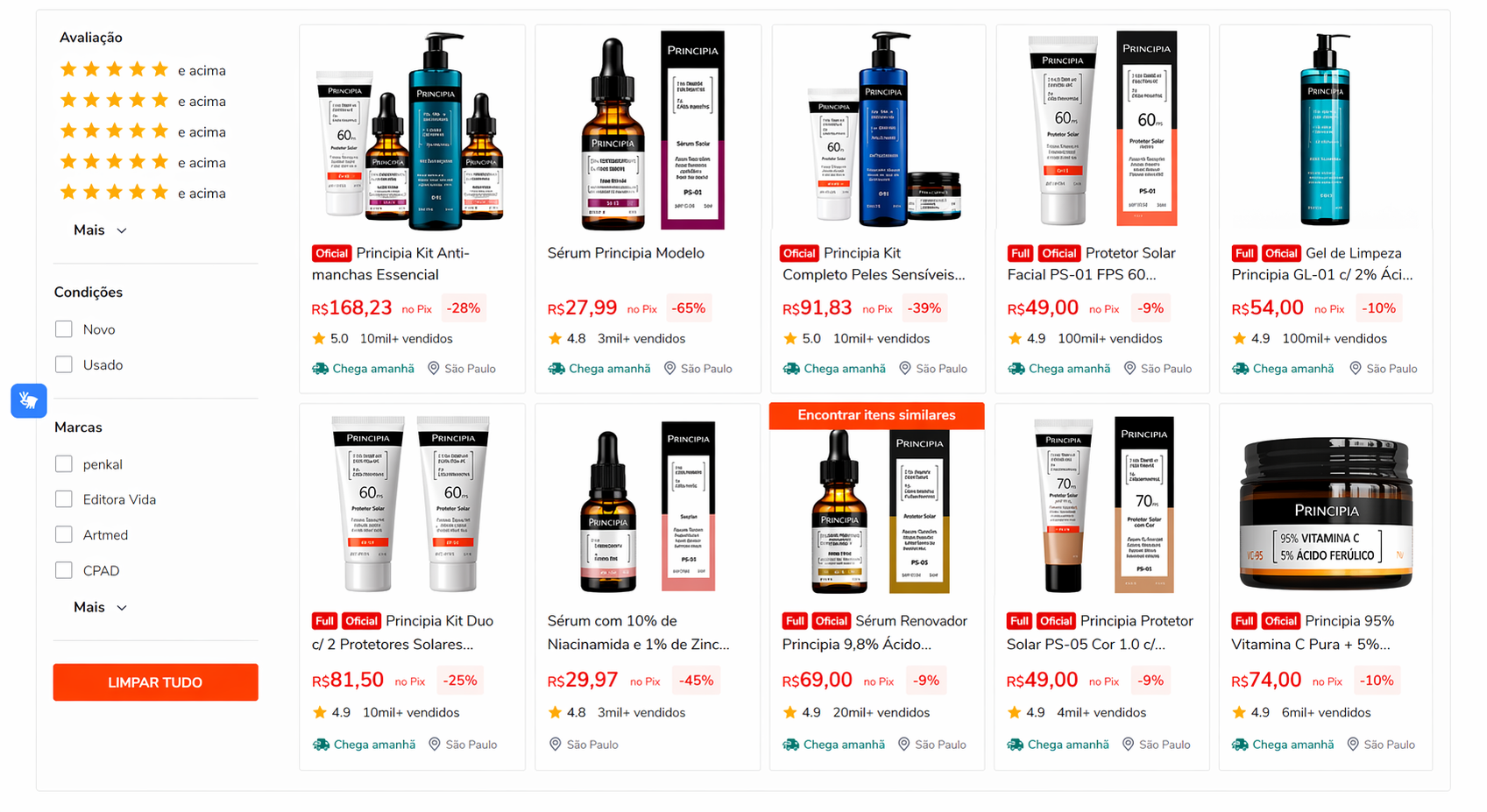 Produtos Shopee
