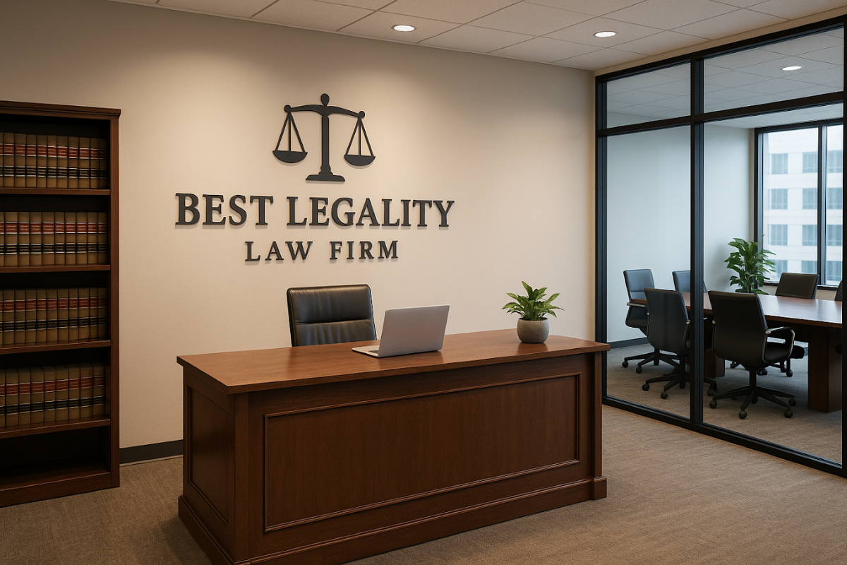 Best Legality Law Firm Office - Modern legal workspace in Bangalore