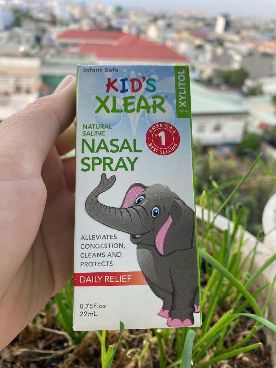 KID'S XLEAR NASAL SPRAY Package