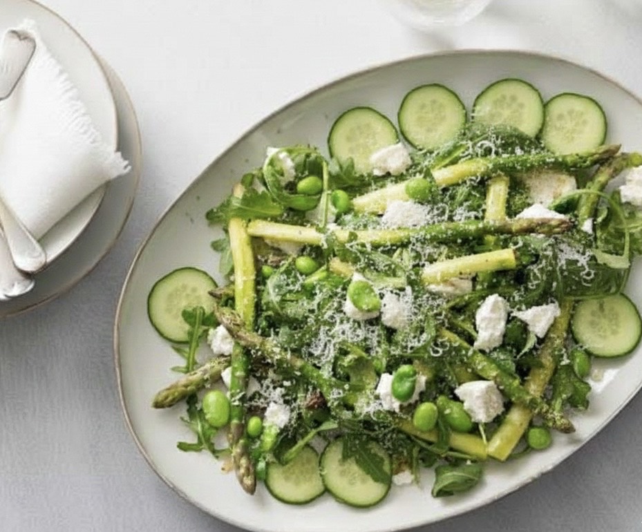 Garden Green Parmesan Salad