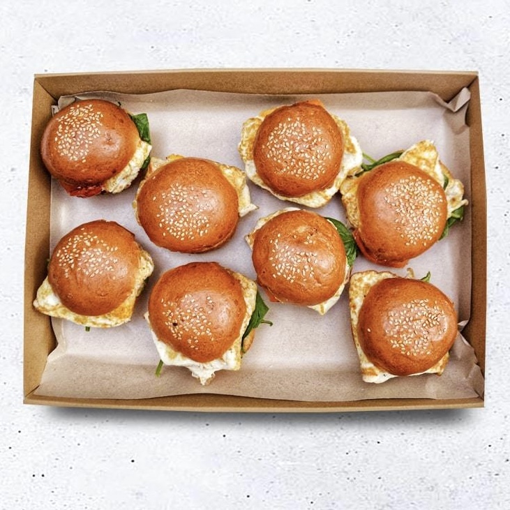 Mini Bacon and Egg Roll