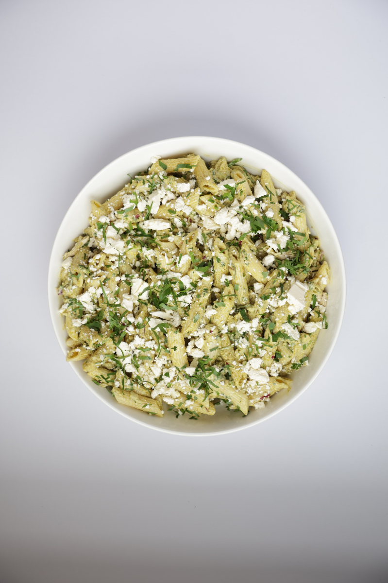 Chicken Pesto Pasta Salad