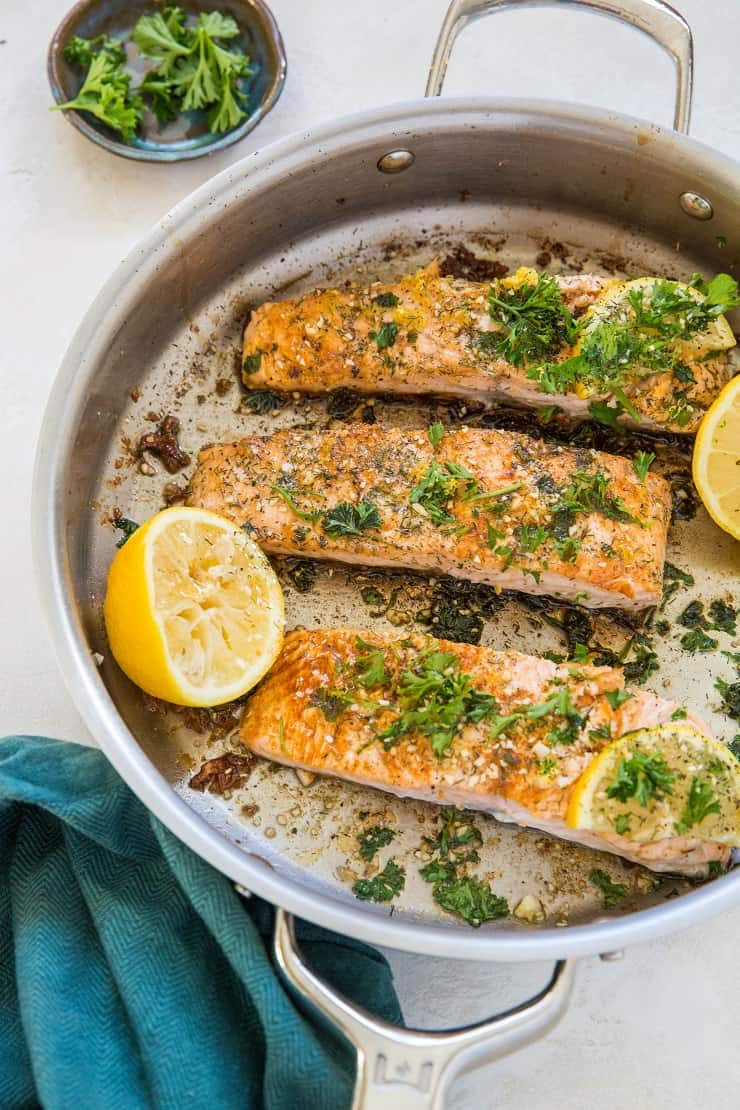 Lemon & Ginger Herb Salmon