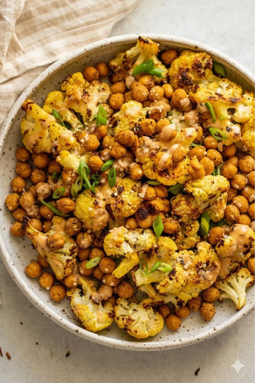 Roasted Cauliflower Salad