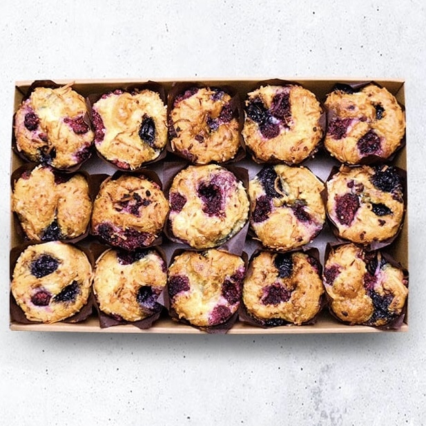 Mixed berry Muffins