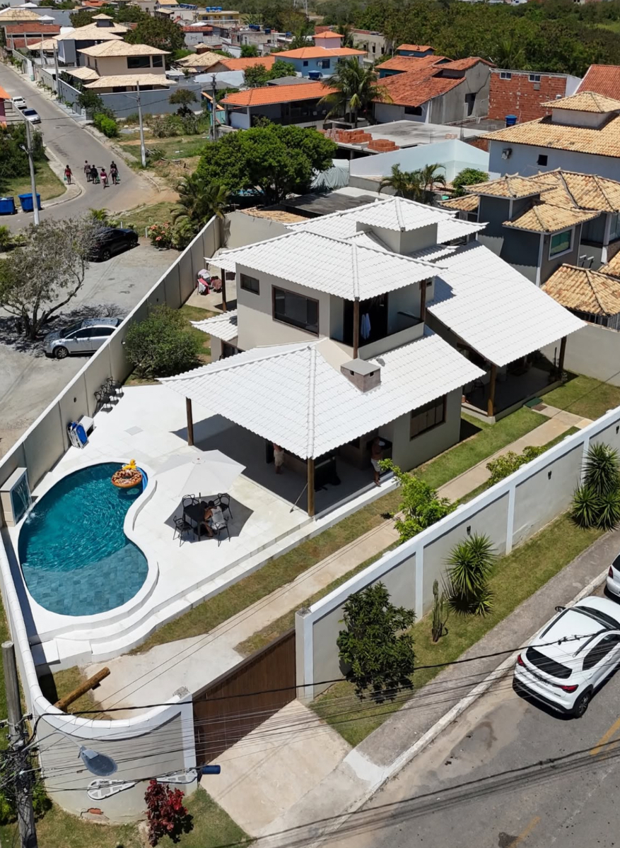 Vista aérea da Casa Ágape - Búzios