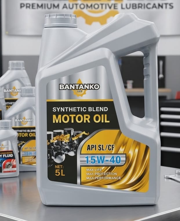 15W-40 Synthetic Blend Engine Oil (5L)