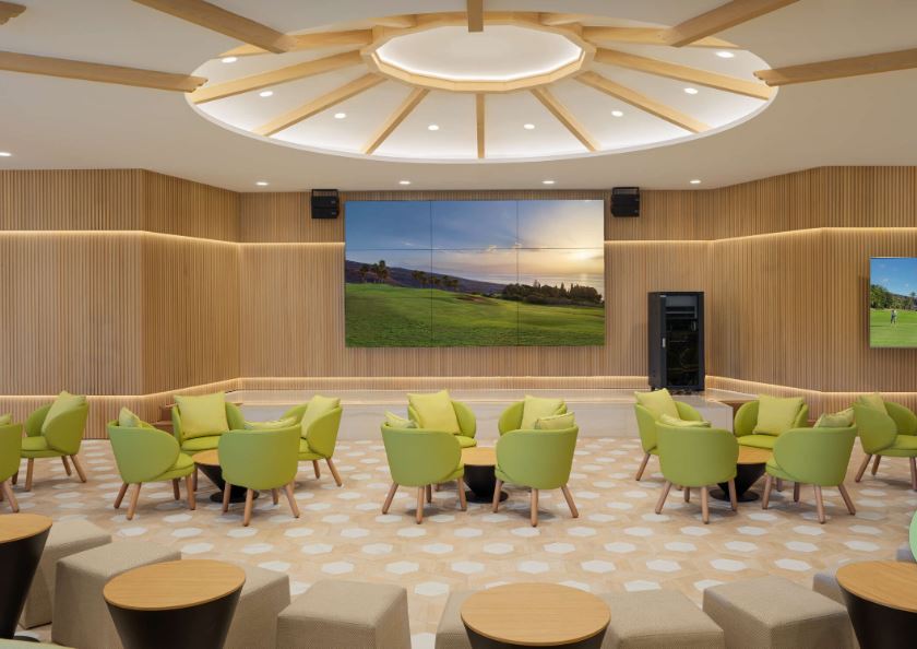 Sala Pastrana z eleganckim wystrojem