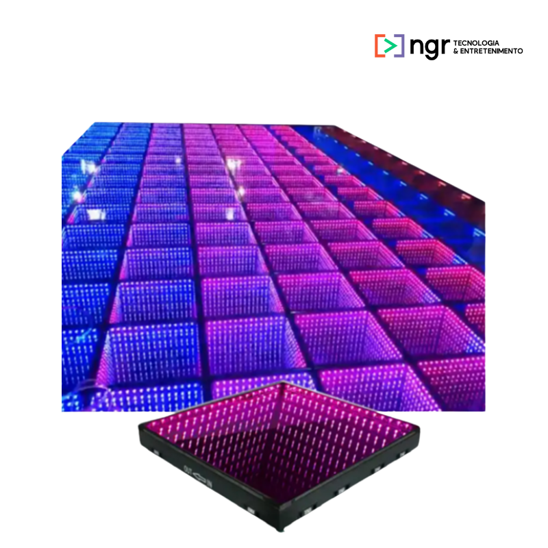 Piso Interativo Fundo Infinito