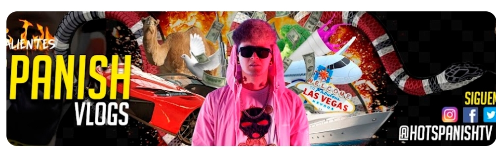 Hotspanish Vlog banner