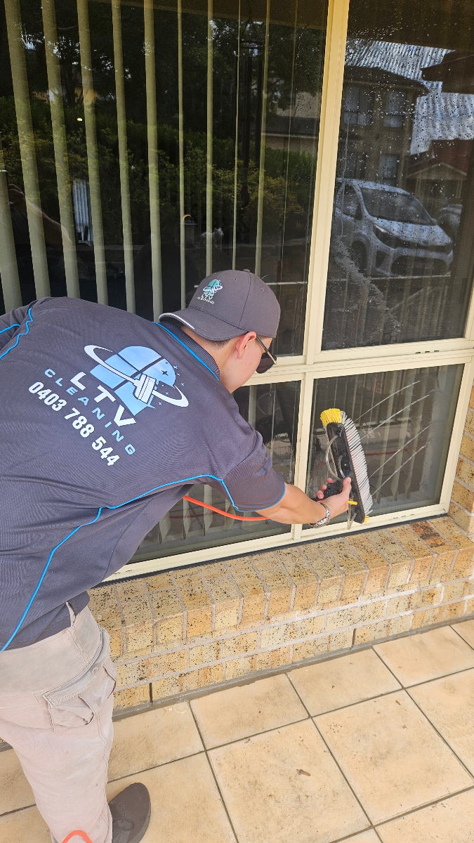 Window Cleaning - LTV Cleaning Window Cleaning in action