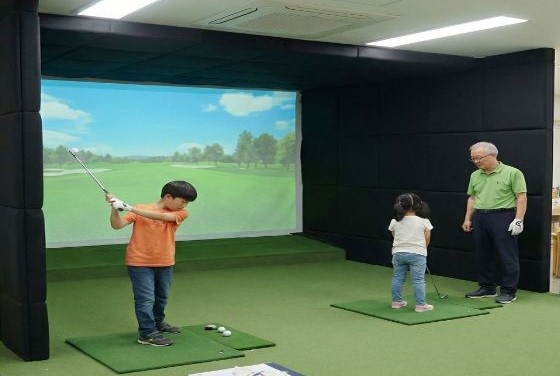 3대가 함께 즐기는 파크골프