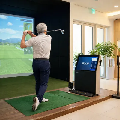 스크린 파크골프 체험 4