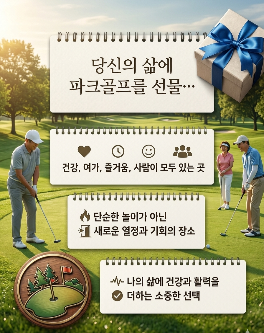 복지관 파크골프 프로그램