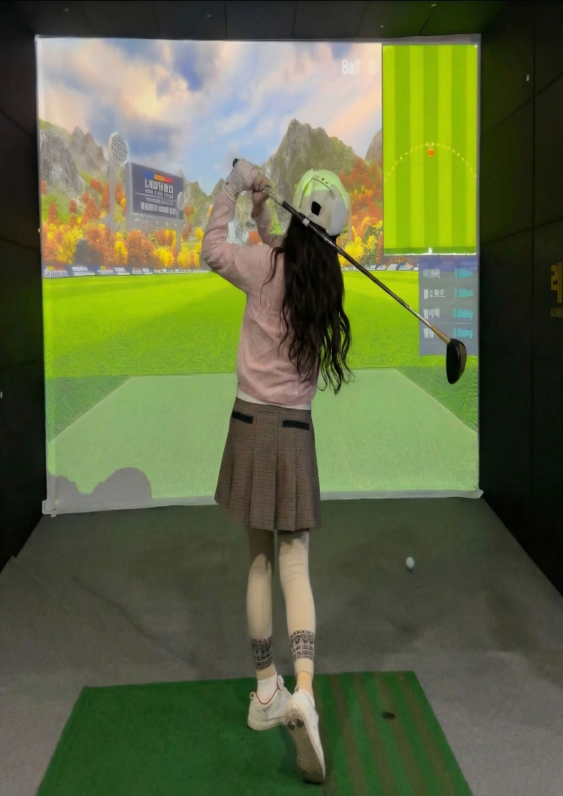 스크린 파크골프 체험 3