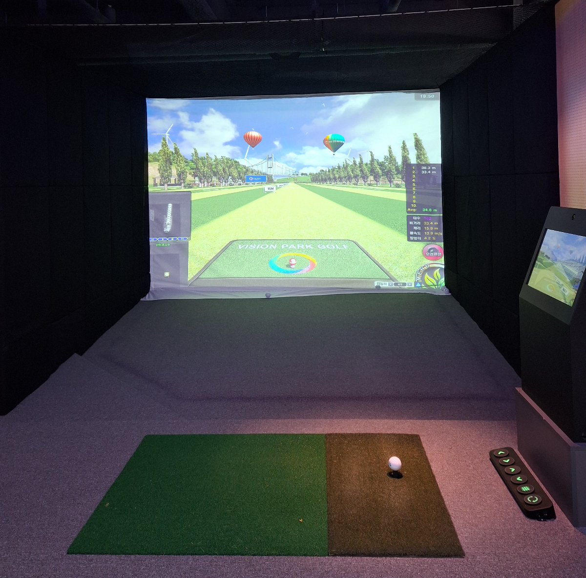 최신 스크린 골프 장비 2