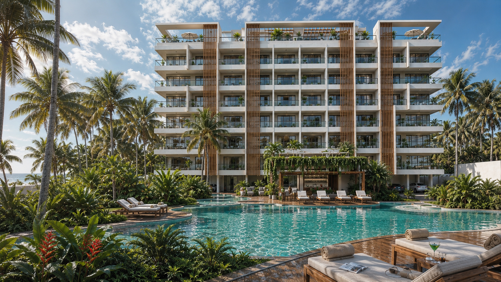 YOLO Residences beachfront