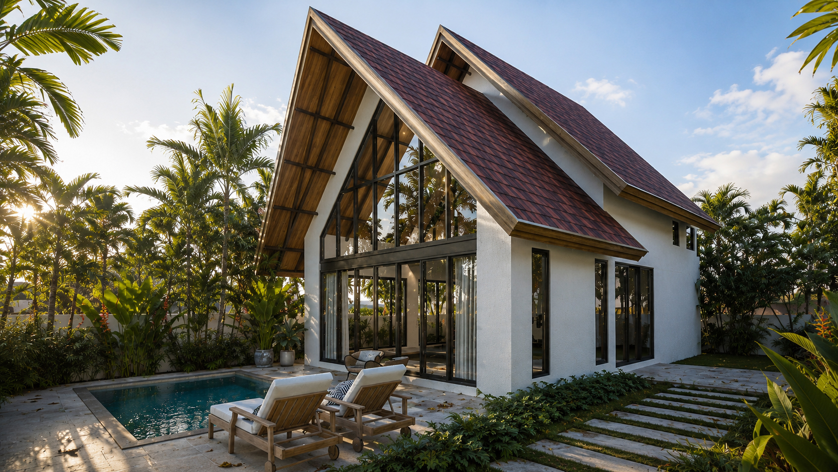Azure Coast Villa Exterior
