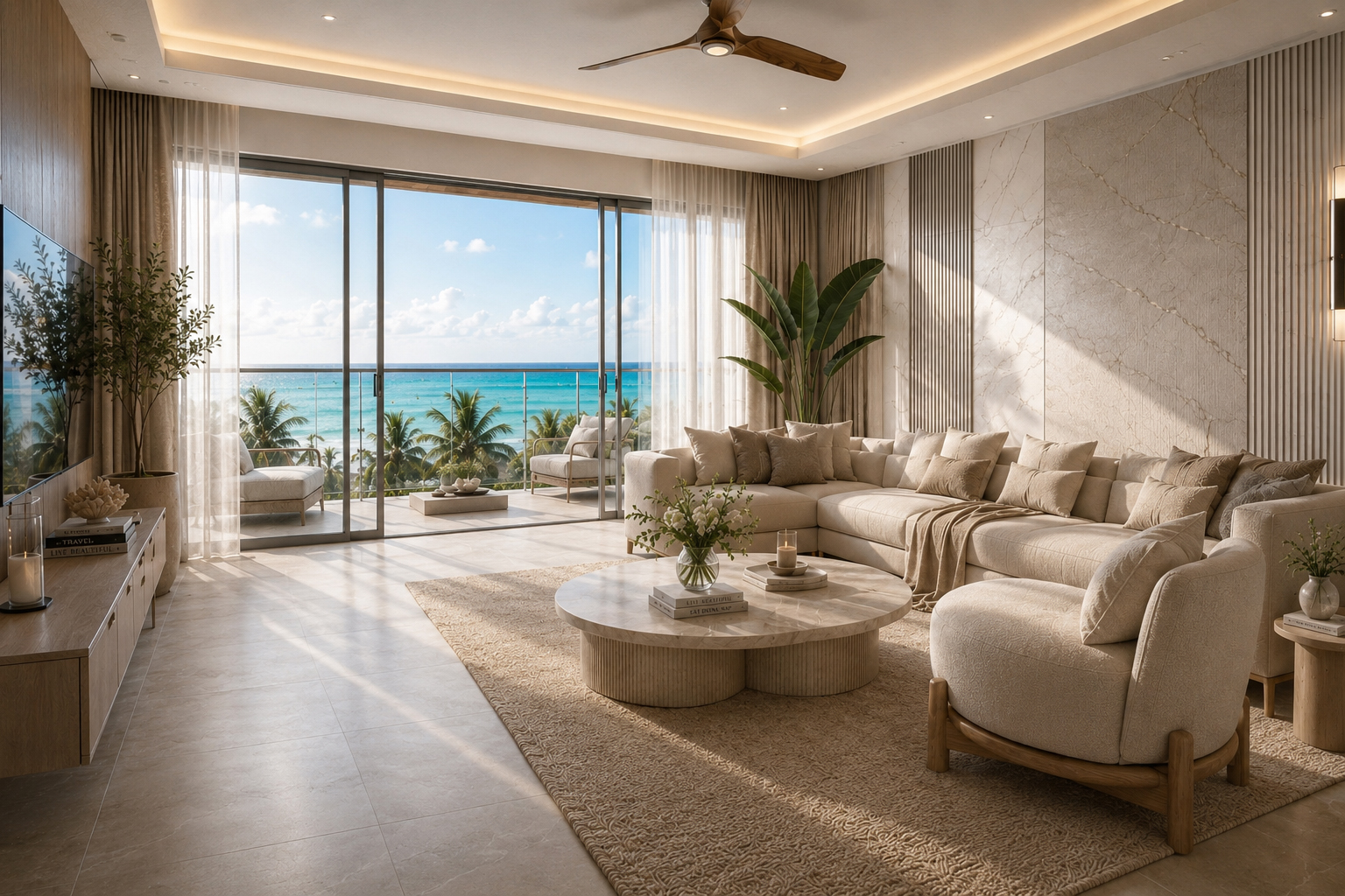 Azure Coast Villa Exterior