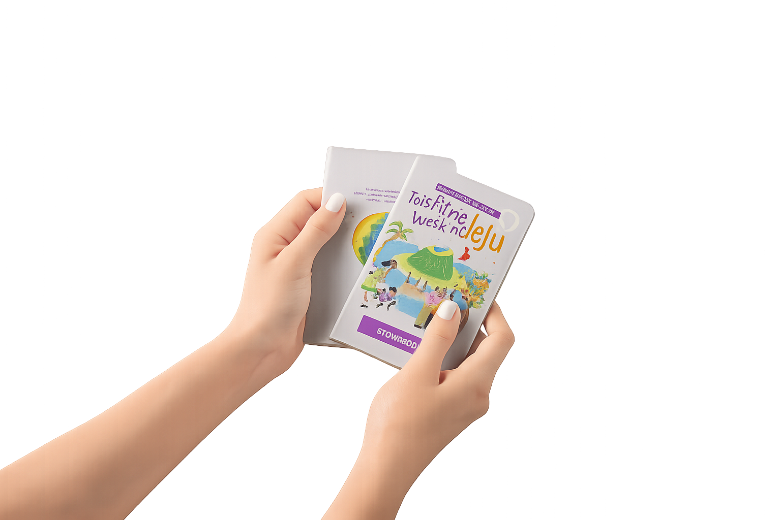 Purple Festa Stamp Book
