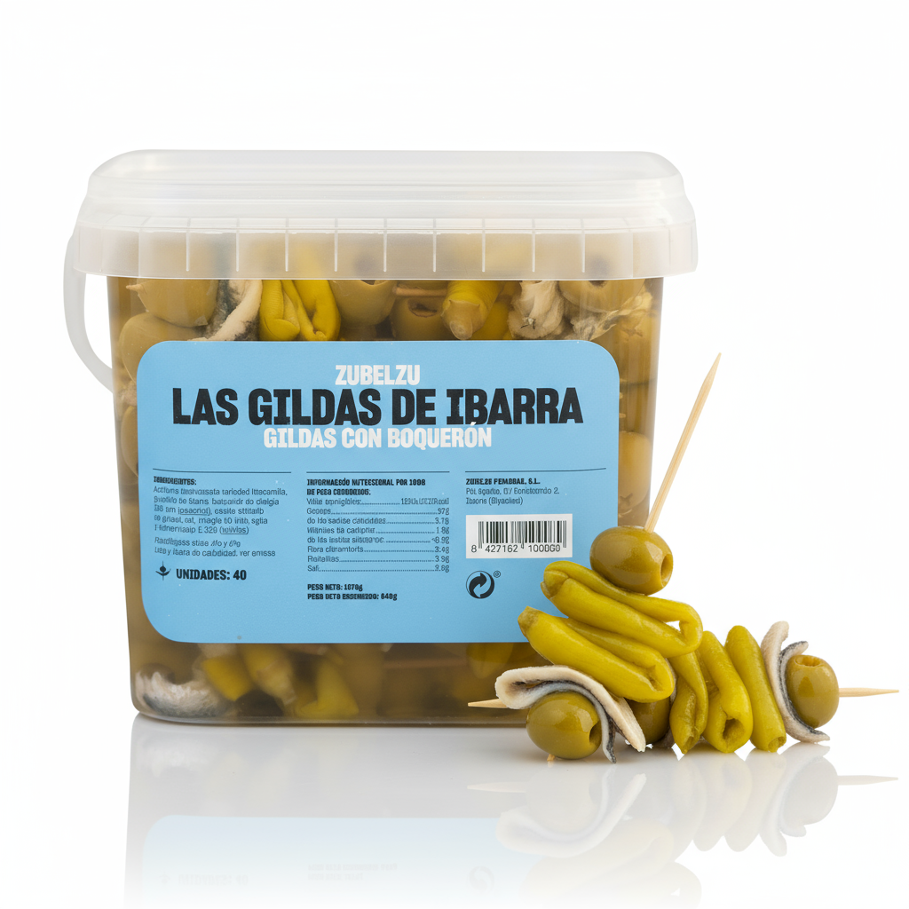 Gilda con boquerón Zubelzu 40 Und