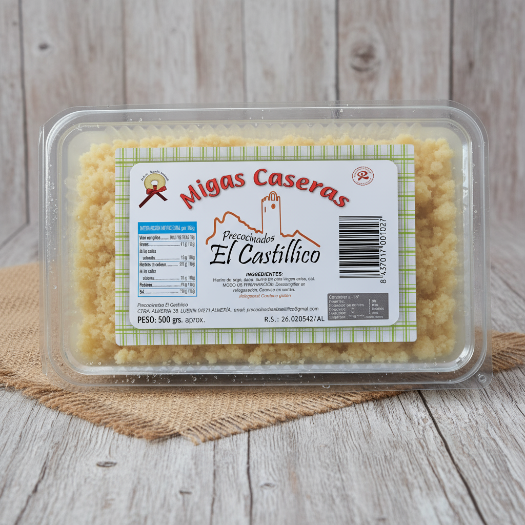 Migas Caseras Congeladas 500g