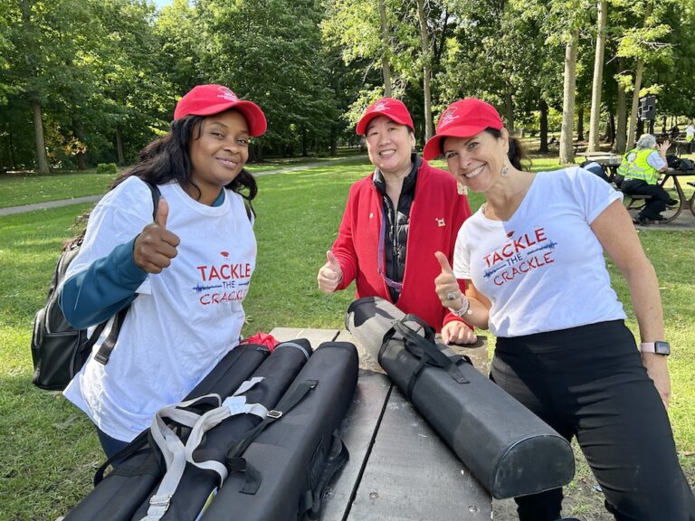 Canadian Fibrosis Foundation charity walk event