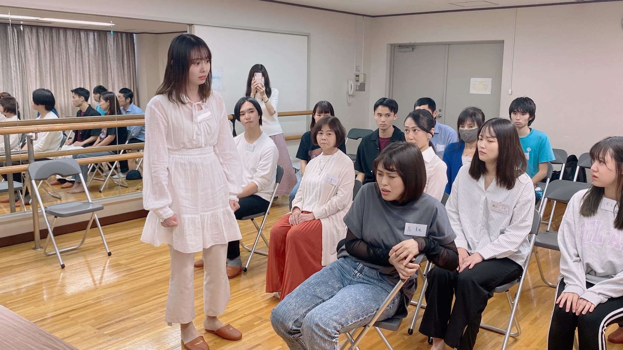 演技レッスン風景