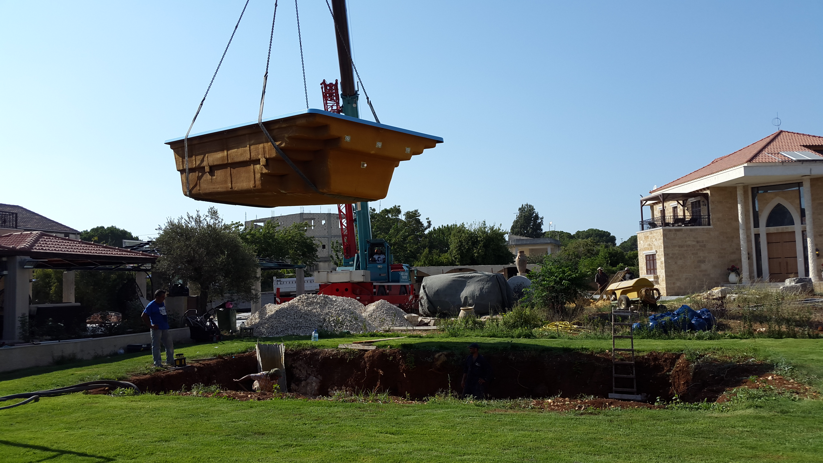 Precast pool project 3