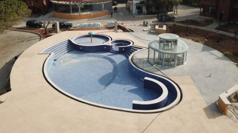 On-site pool project 4