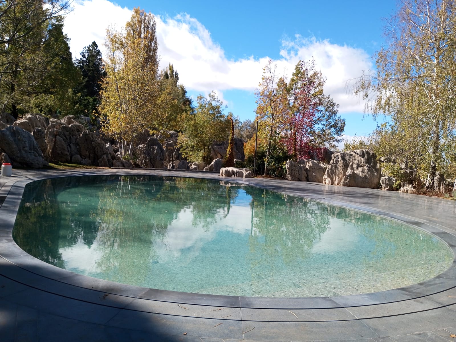 On-site pool project 9