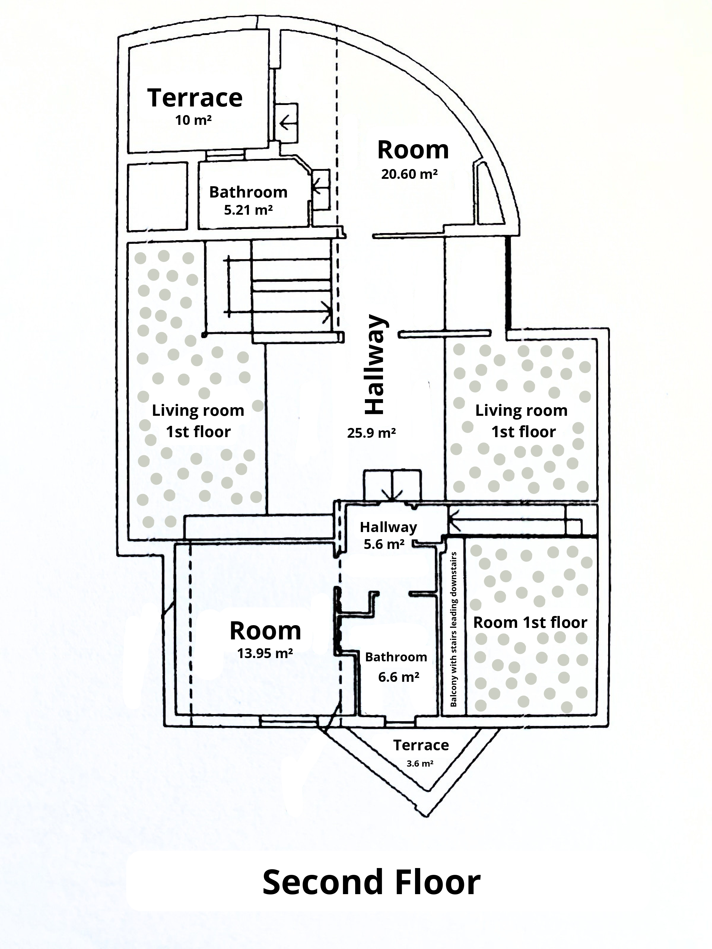 Second floor plan