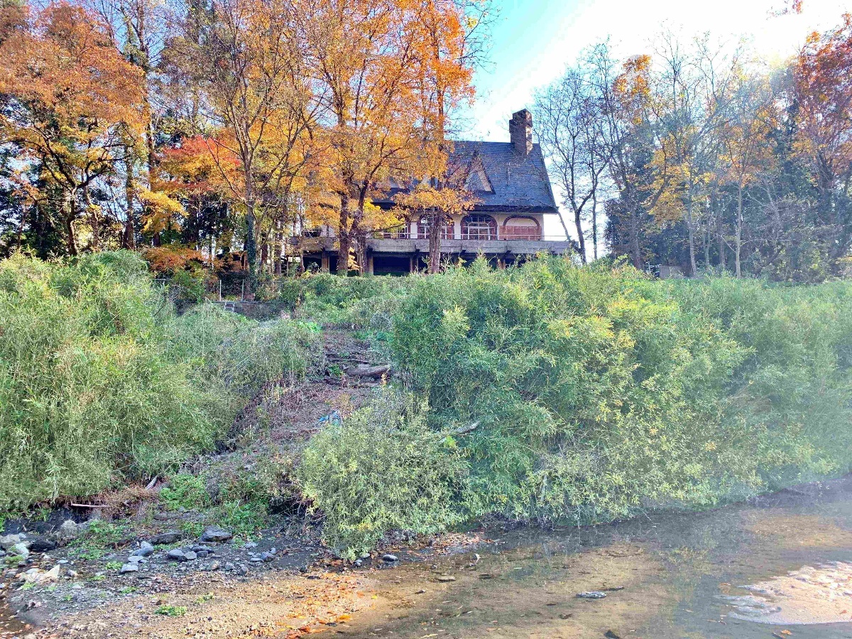 長瀞・秩父の貸別荘|自然に囲まれた外観