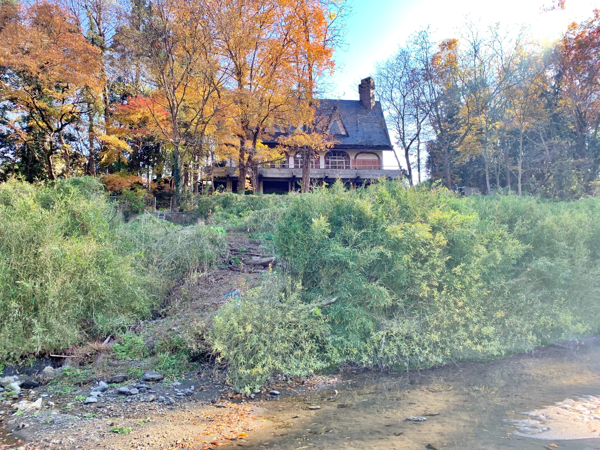 長瀞・秩父の貸別荘|自然に囲まれた外観