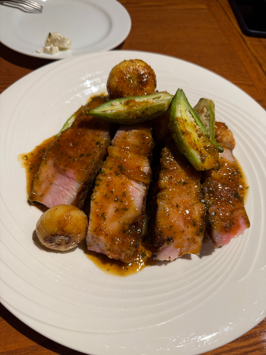 豚の料理