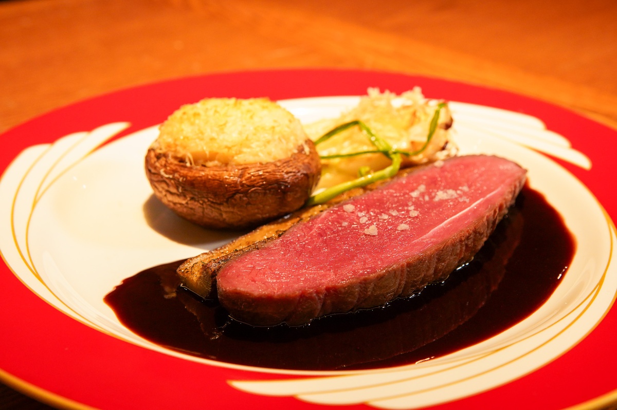 鹿の料理